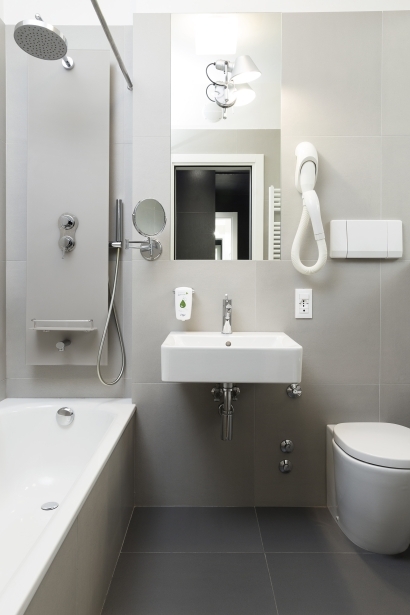 Big bathrooms at the BW Plus Park Hotel Pordenone