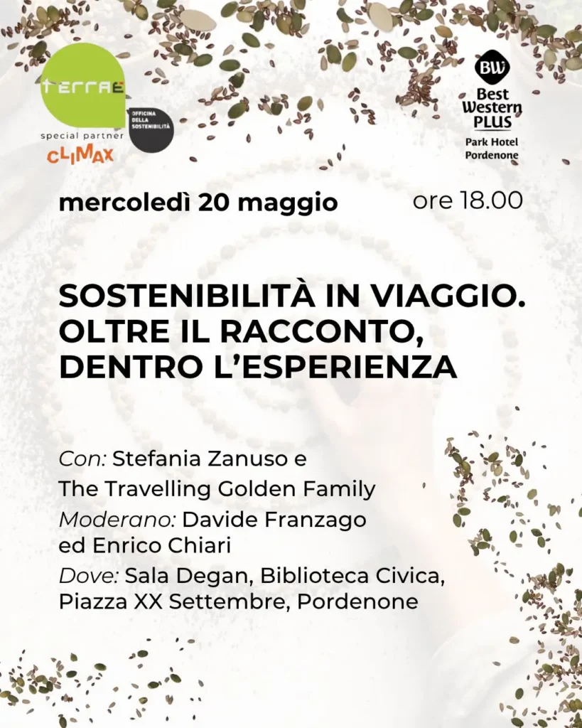 Evento in collaborazione con Terraè – officina della sostenibilità